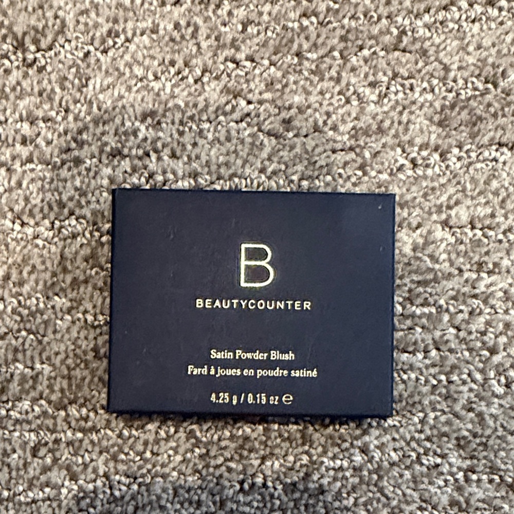 Beautycounter Satin Powder Blush nectar